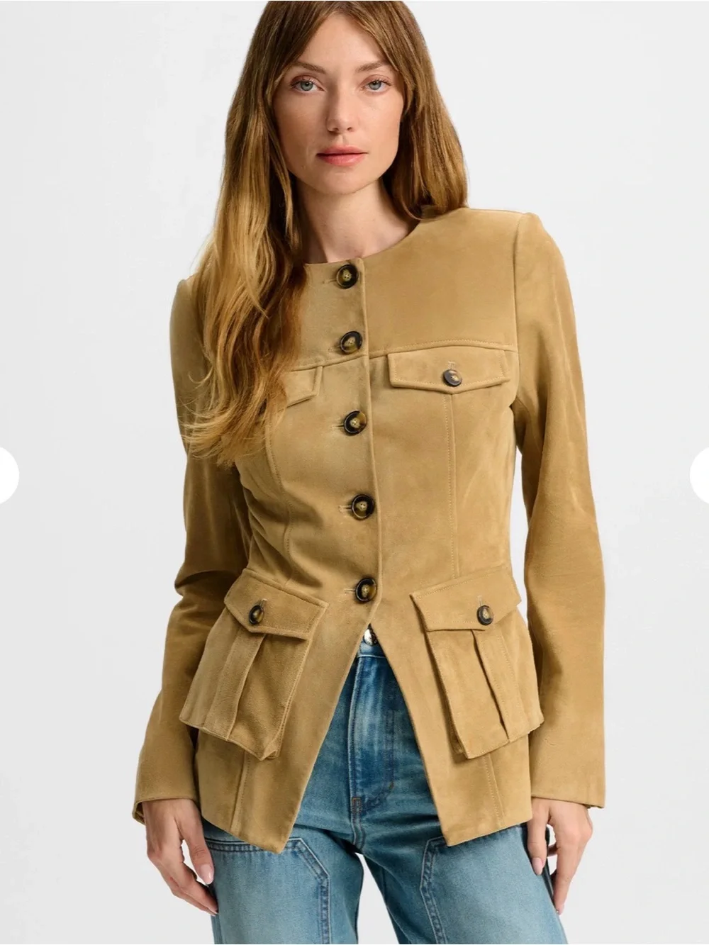 Veronica Beard Orrin Suede Jacket
